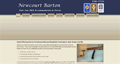 Desktop Screenshot of newcourtbarton-devon.co.uk
